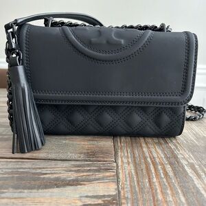 NWT, small Tory Burch Fleming Matte Bag